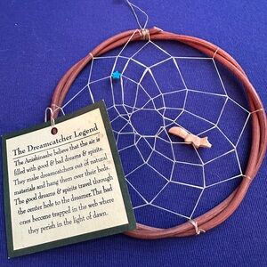 Brown and White Dreamcatcher